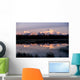 Southside Mt Mckinley And Alaska Range Reflected In Unnamed Lake Wall Mural