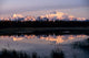 Southside Mt Mckinley And Alaska Range Reflected In Unnamed Lake Wall Mural