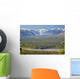Scenic View Of Alaska Range And Eldridge Glacier Wall Mural