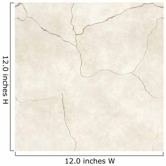 Cracked Plaster or Bone Wall Decal