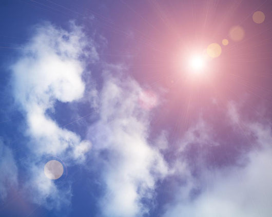 Sun Sky Clouds Wall Decal