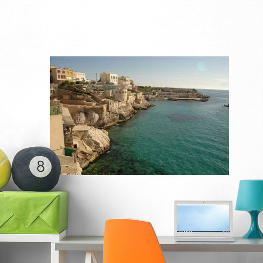 Marseille Sea and Coast Wall Decal