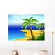 Plage Tropicale Wall Mural