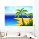 Plage Tropicale Wall Mural