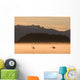 Kayakers Paddling Through The Misty Waters Of Favorite Passage, Wall Mural