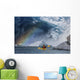 Kayaker Explores Melt Stream Wall Decal