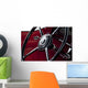 Steering wheel on classic car Wall Mural