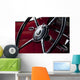 Steering wheel on classic car Wall Mural