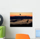 Silhouette Of Bald Eagles Wall Mural