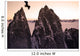 Bald Eagle Flying Past Taku Towers On The Juneau Ice Field At Sunset Wall Mural