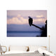 Bald Eagle Perched Wall Mural