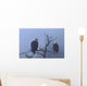 Bald Eagles Perched Wall Mural