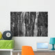 A Waterfall Cascades Over Rock Cliffs On The Juneau Ice Field Wall Mural