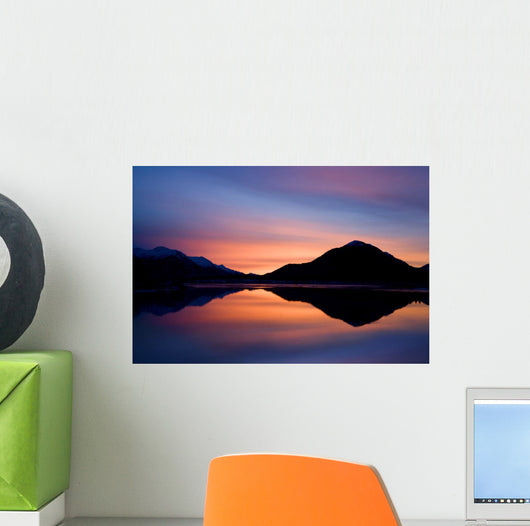 Pre-Dawn Light Reflecting Wall Mural
