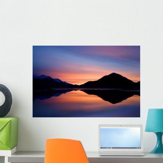 Pre-Dawn Light Reflecting Wall Mural