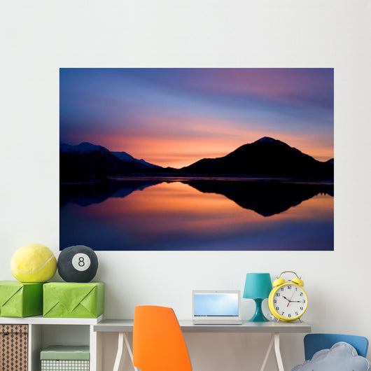 Pre-Dawn Light Reflecting Wall Mural
