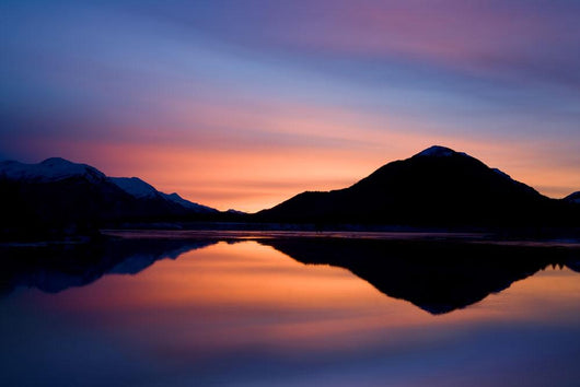Pre-Dawn Light Reflecting Wall Mural