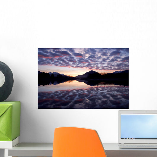 Castellanus Clouds Form Sunrise Wall Decal