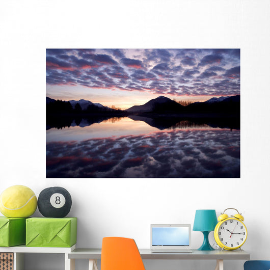 Castellanus Clouds Form Sunrise Wall Decal