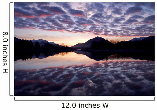 Castellanus Clouds Form Sunrise Wall Decal