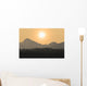 The Sun Sets Over The Chilkat Mountains, Tongass Forest, Alaska Wall Mural