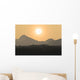 The Sun Sets Over The Chilkat Mountains, Tongass Forest, Alaska Wall Mural