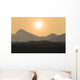 The Sun Sets Over The Chilkat Mountains, Tongass Forest, Alaska Wall Mural