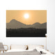 The Sun Sets Over The Chilkat Mountains, Tongass Forest, Alaska Wall Mural