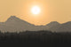 The Sun Sets Over The Chilkat Mountains, Tongass Forest, Alaska Wall Mural