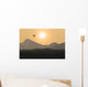 Silhouette Of A Floatplane Wall Mural