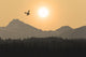 Silhouette Of A Floatplane Wall Mural