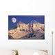 Moonrise Dawn over Mendenhall Wall Decal