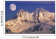 Moonrise Dawn over Mendenhall Wall Decal