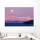 Full Moon Sets over Wall Decal 2