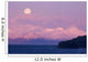 Full Moon Sets over Wall Decal 2