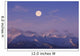 Full Moon Sets over Wall Decal 1
