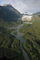 Aerial Herbert Glacier and Wall Decal