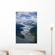Aerial Mendenhall Glacier Wall Decal