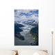 Aerial Mendenhall Glacier Wall Decal