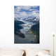 Aerial Mendenhall Glacier Wall Decal