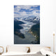 Aerial Mendenhall Glacier Wall Decal