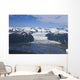 Aerial View Of Taku River And Hole In The Wall Glacier Wall Mural