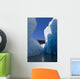 Close Up Of Towering Seracs And Blue Glacier Ice Of Mendenhall Glacier Wall Mural