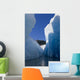 Close Up Of Towering Seracs And Blue Glacier Ice Of Mendenhall Glacier Wall Mural