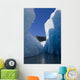 Close Up Of Towering Seracs And Blue Glacier Ice Of Mendenhall Glacier Wall Mural