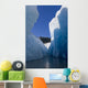 Close Up Of Towering Seracs And Blue Glacier Ice Of Mendenhall Glacier Wall Mural