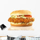 Chicken Burger Wall Decal