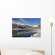 Scenic Winter Landscape Of Mendenhall River Wall Mural
