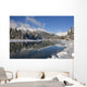 Scenic Winter Landscape Of Mendenhall River Wall Mural