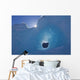 Small Tunnel Eroded In An Iceberg Frozen In Mendenhall Lake Wall Mural